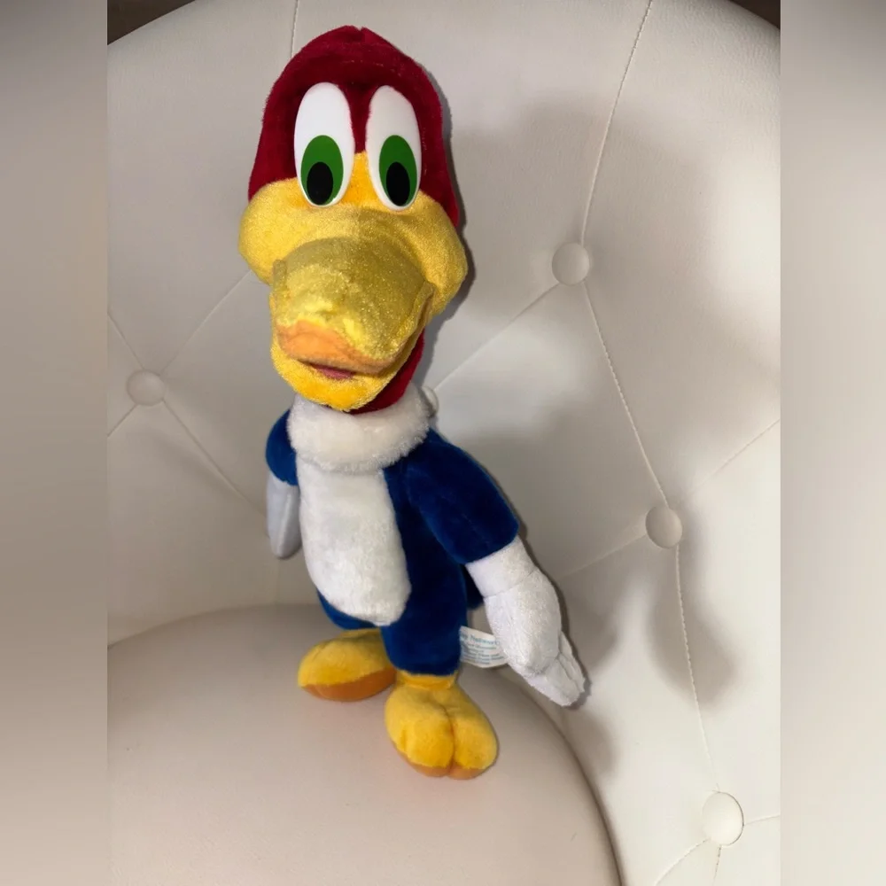 Plush Plushy Stuffed Woody Woodpecker 2001 Toy Network15”